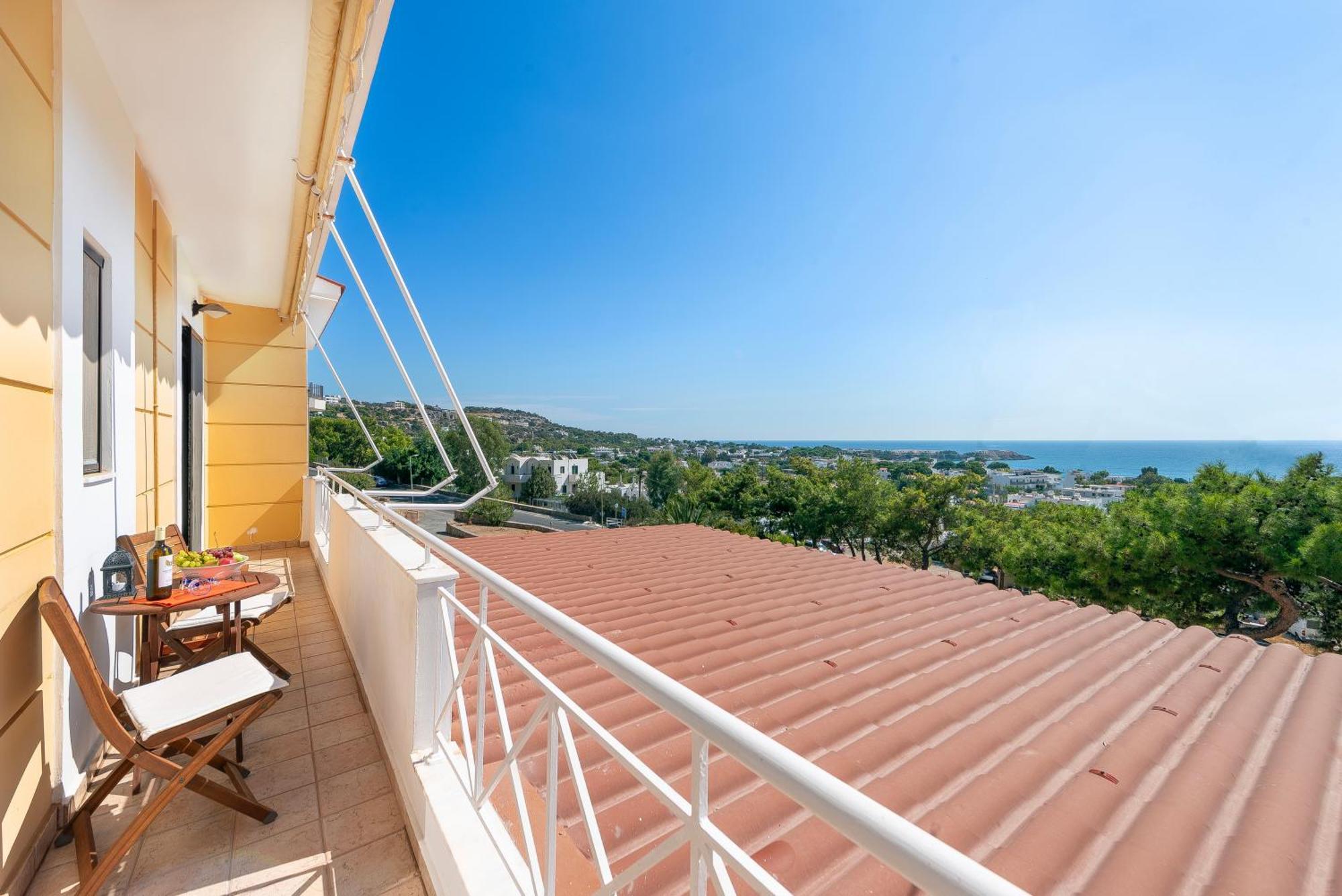 Вілла Blue Vision Luxury House Pefki  Екстер'єр фото